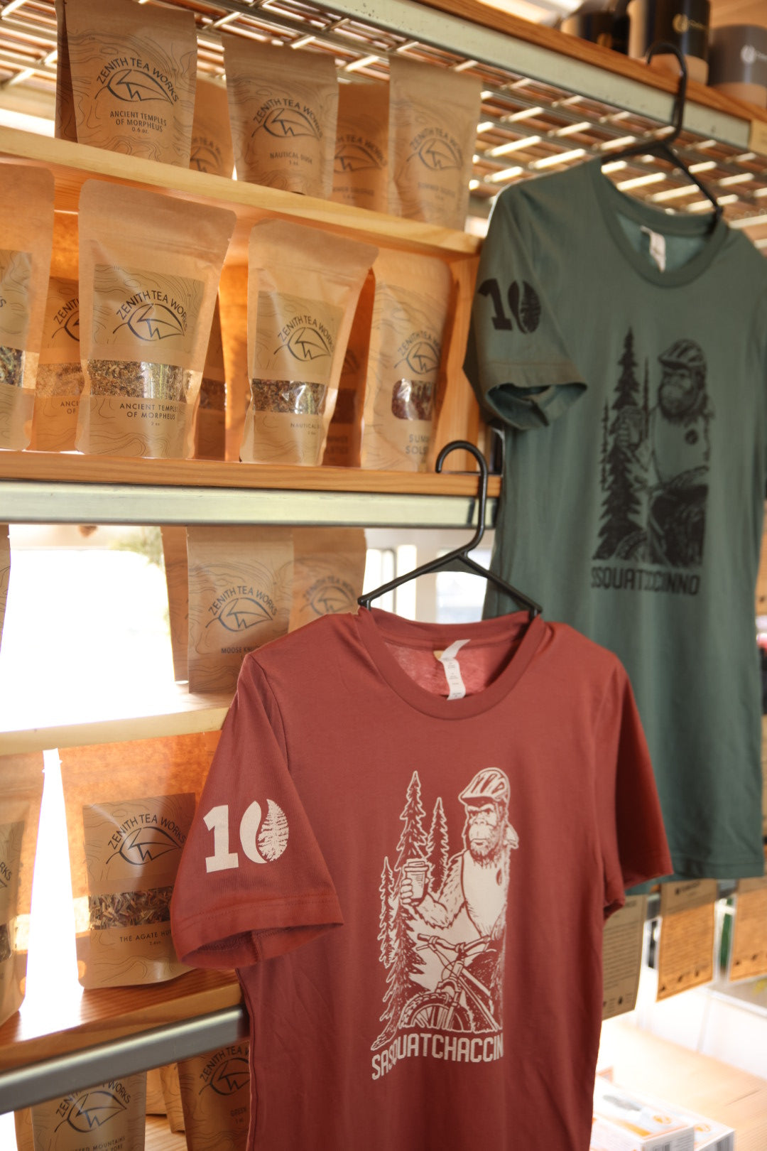 10th Anniversary Sasquatchaccino T-Shirt