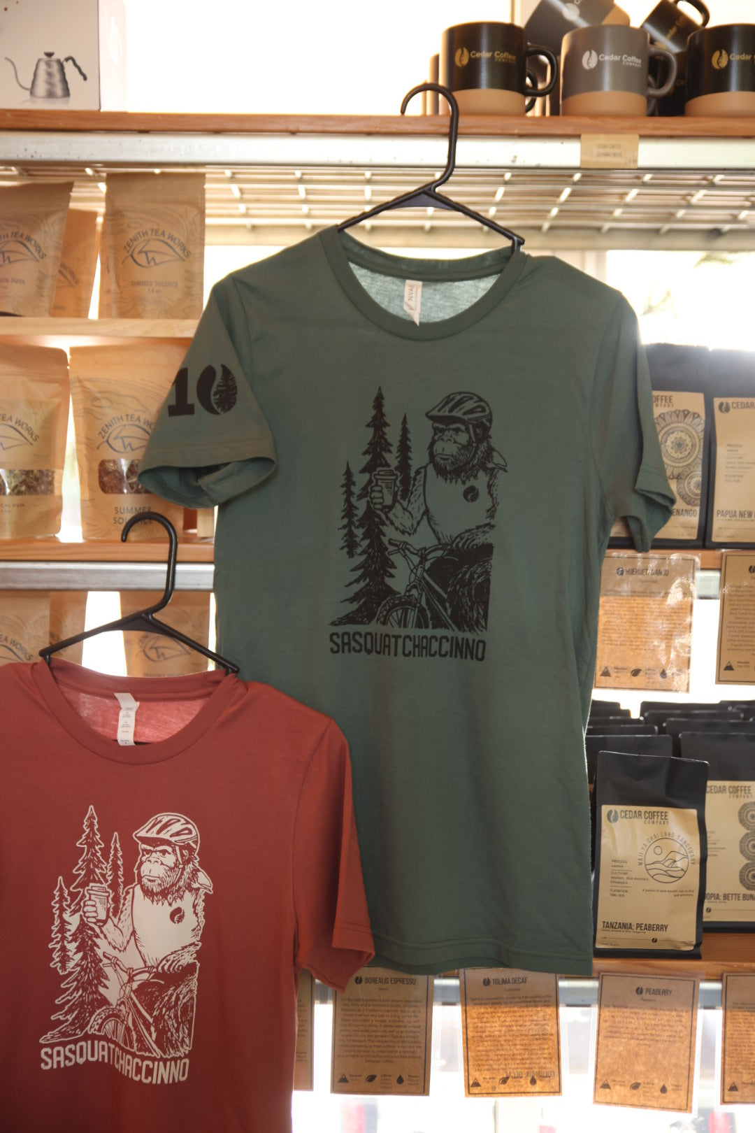 10th Anniversary Sasquatchaccino T-Shirt