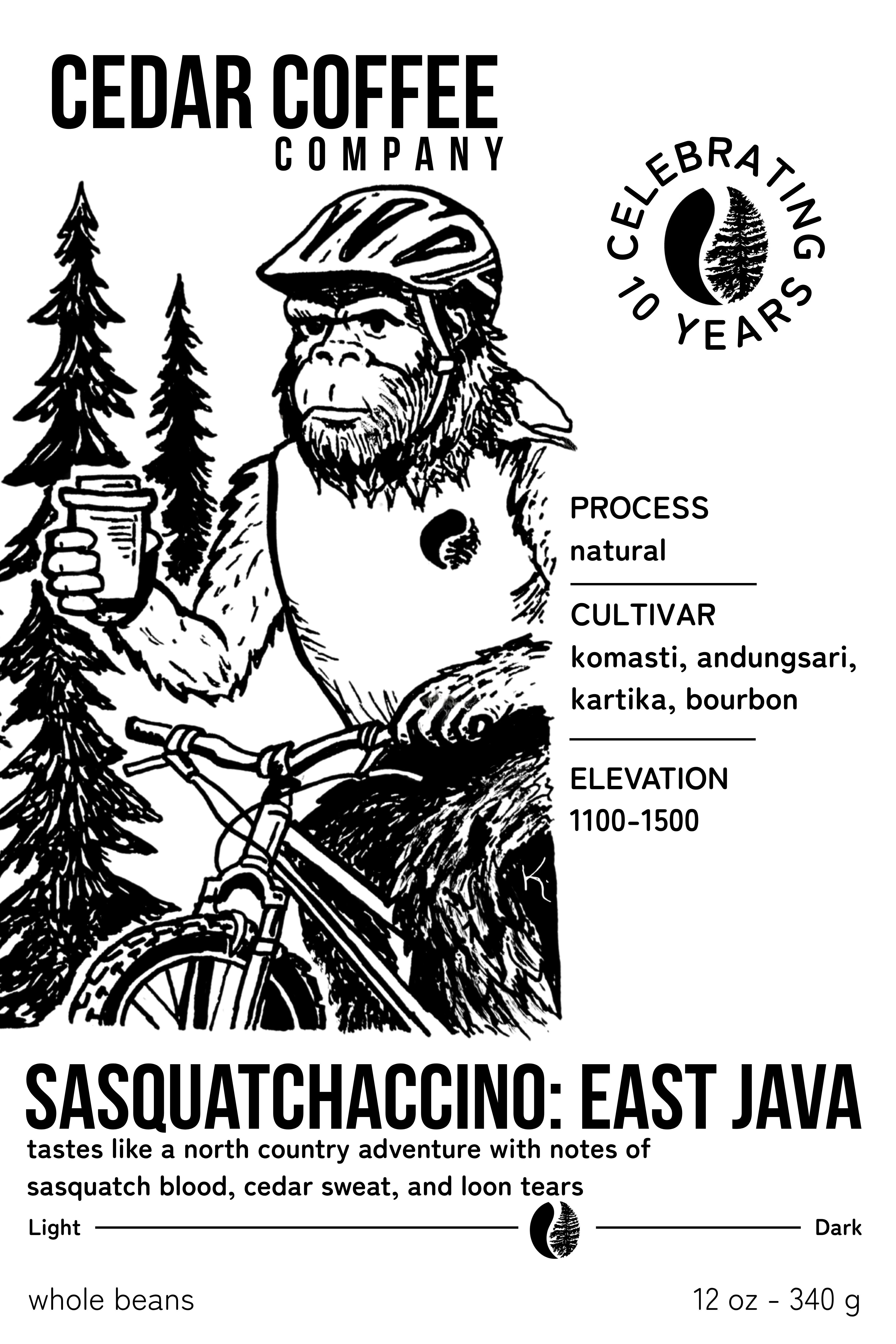 10th Anniversary Sasquatchaccino: East Java